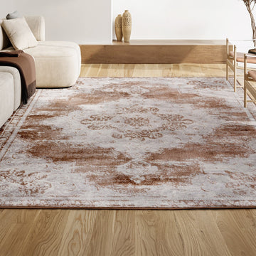 Alhambra Ornate Medallion Modern Area Rug